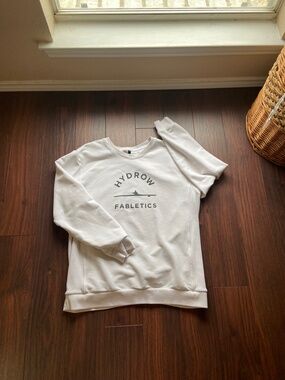 HYDROW FABLETICS Pullover Athleisure Cream XL